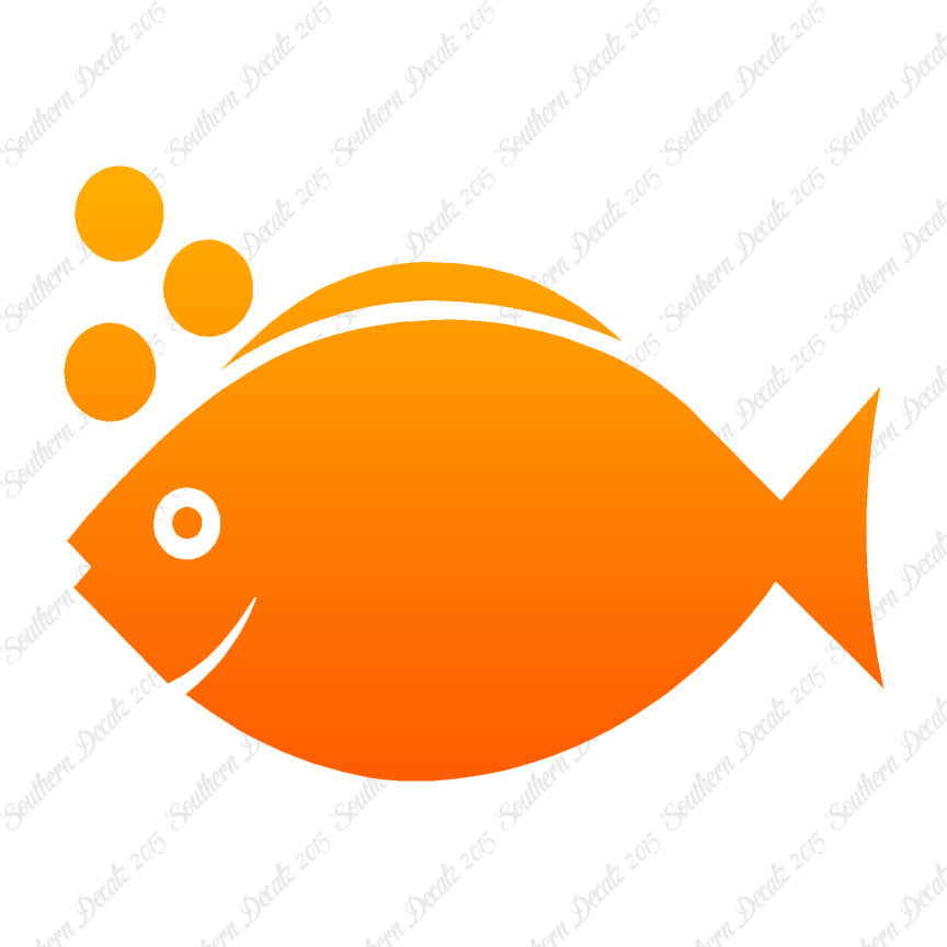 Fish Bubbles Cute