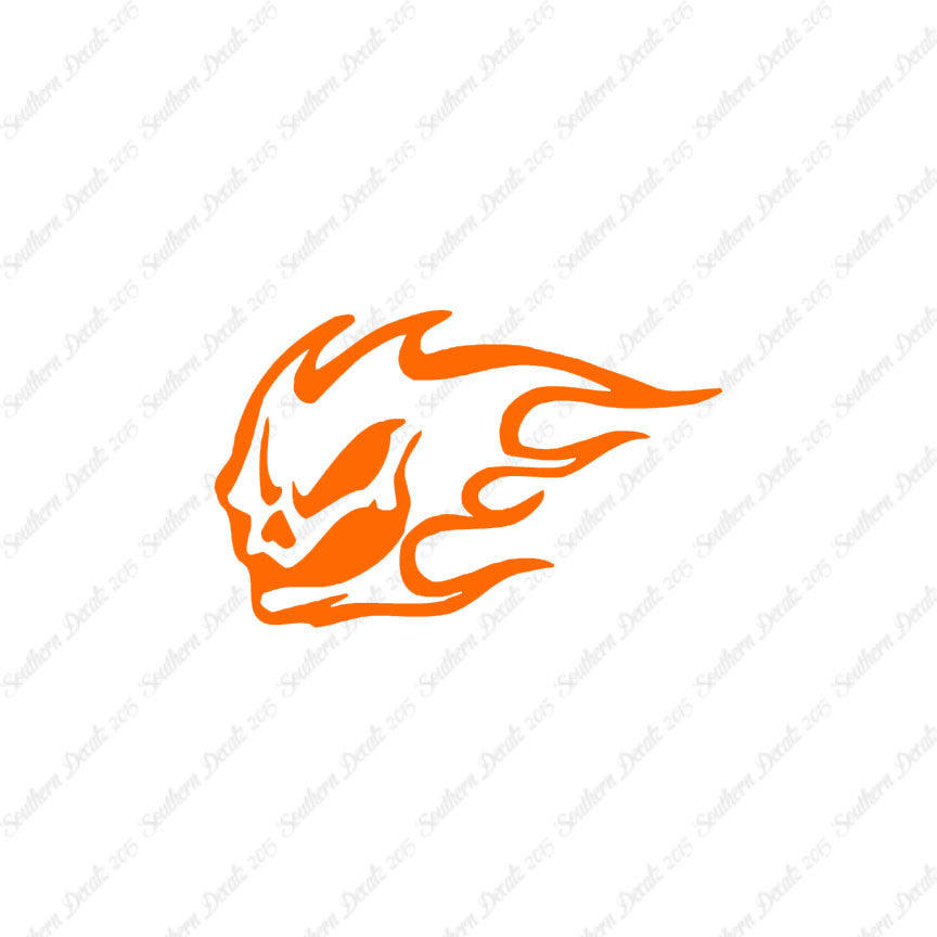 Flame Fire Head Face