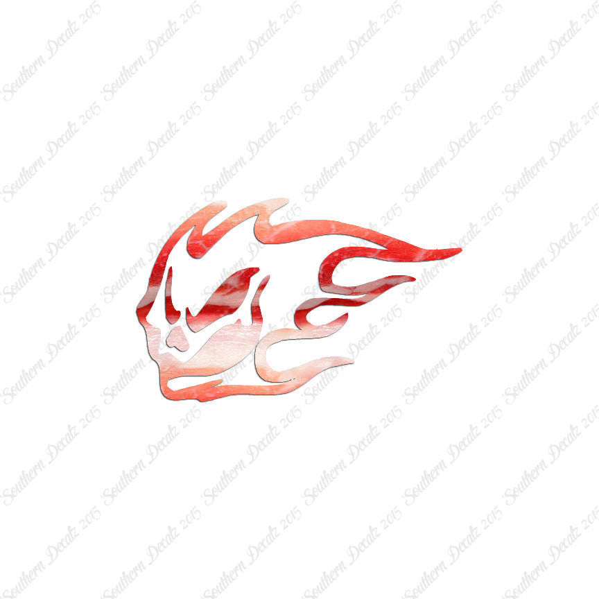 Flame Fire Head Face