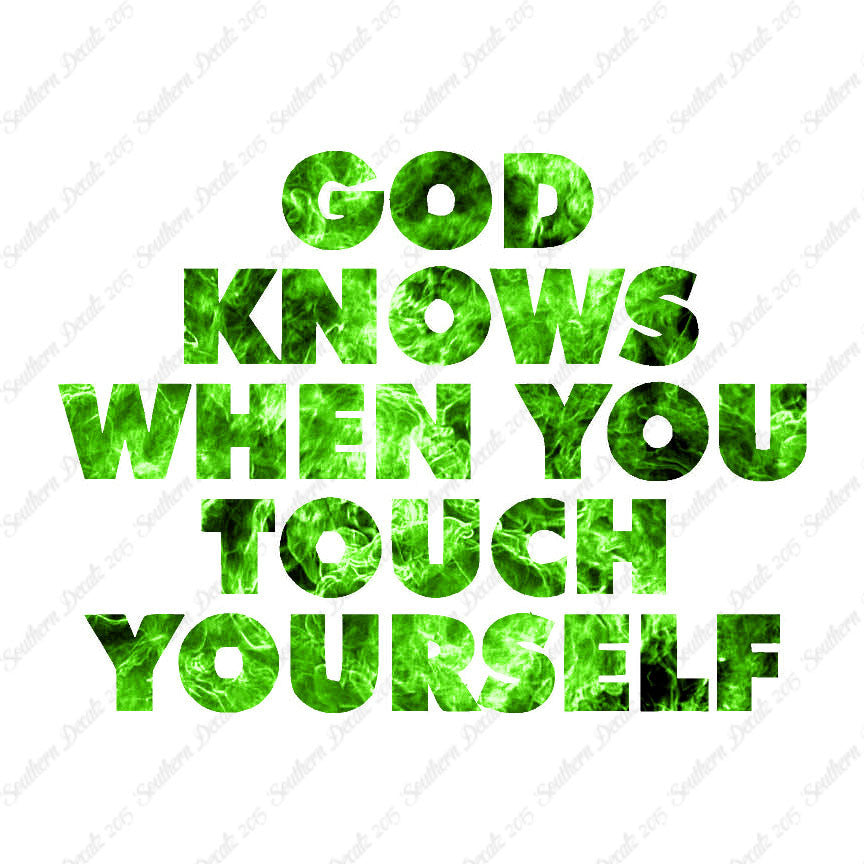God Knows When Touch Self