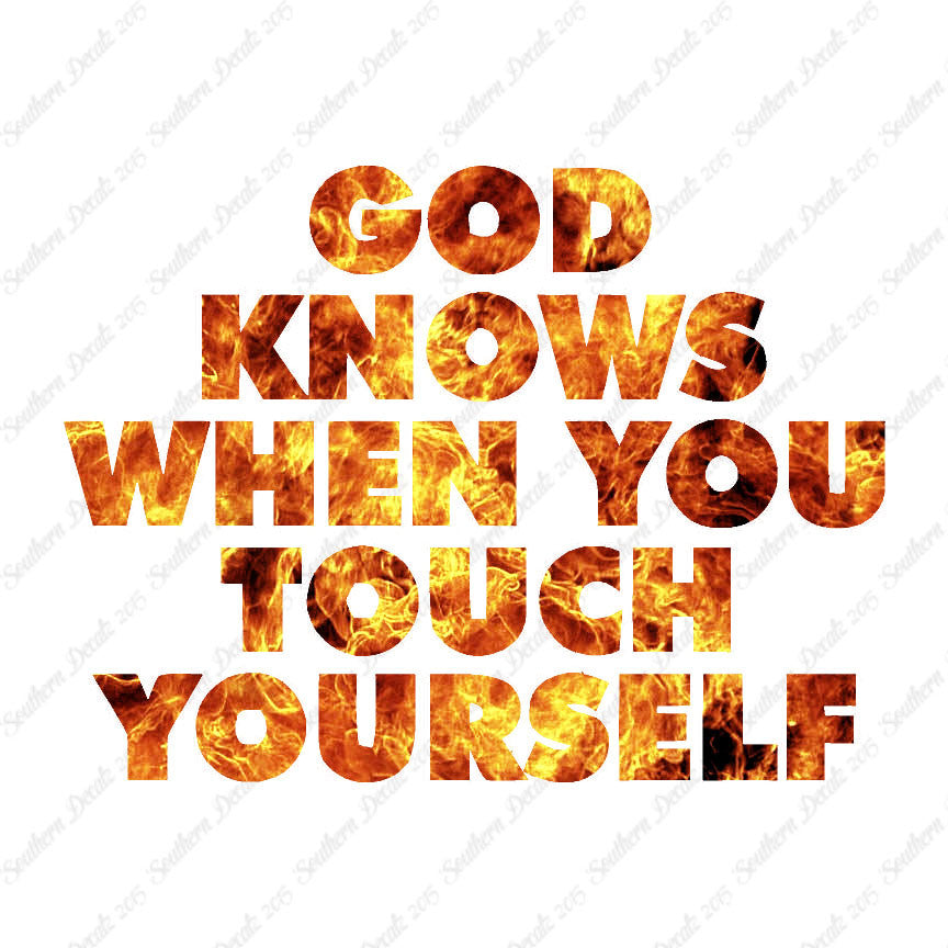 God Knows When Touch Self