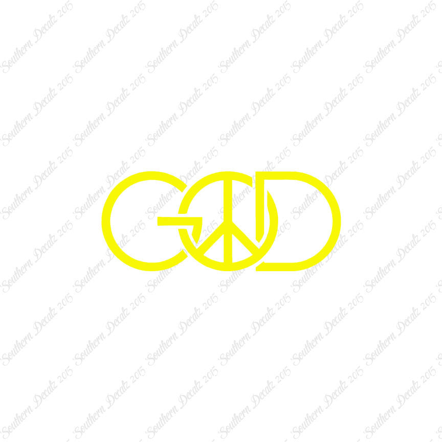God Peace Sign