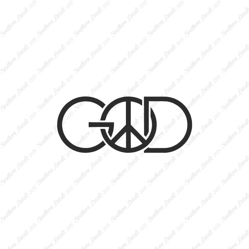 God Peace Sign