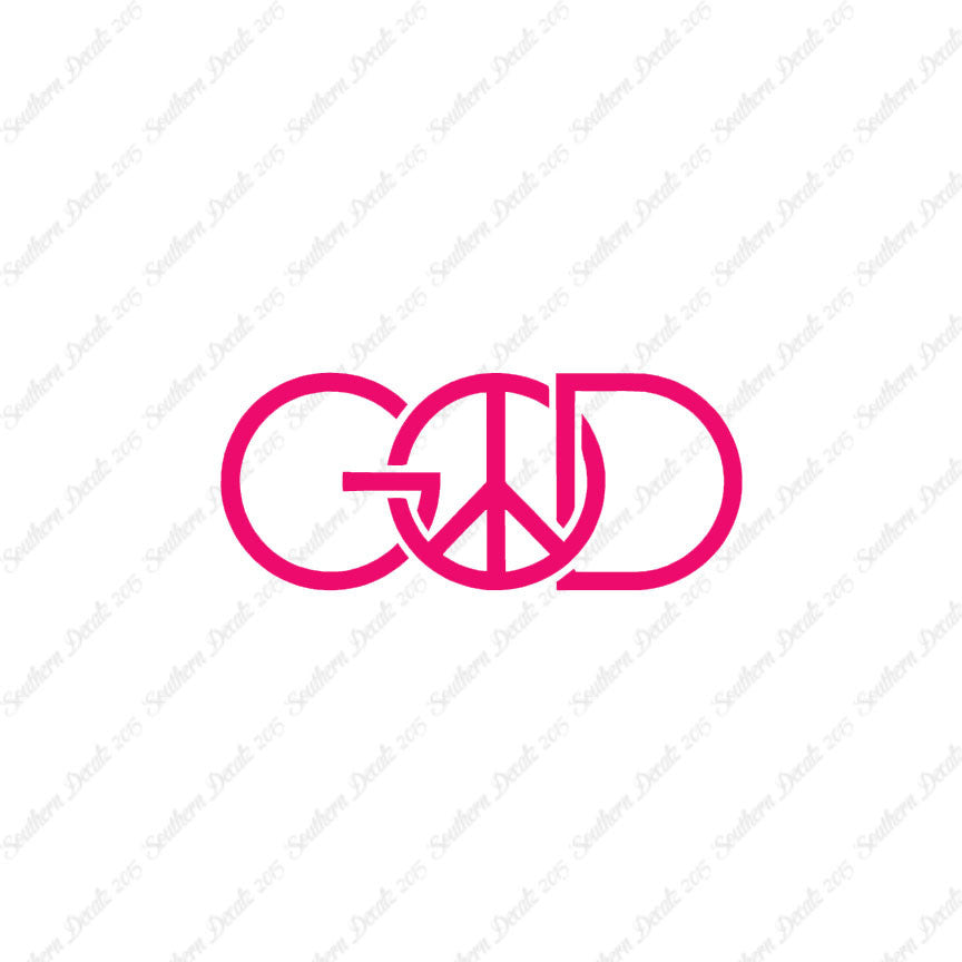 God Peace Sign