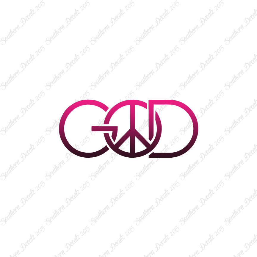 God Peace Sign