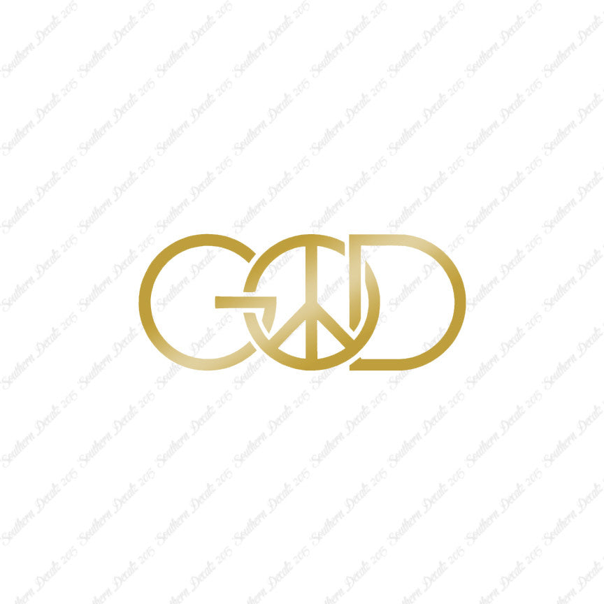 God Peace Sign