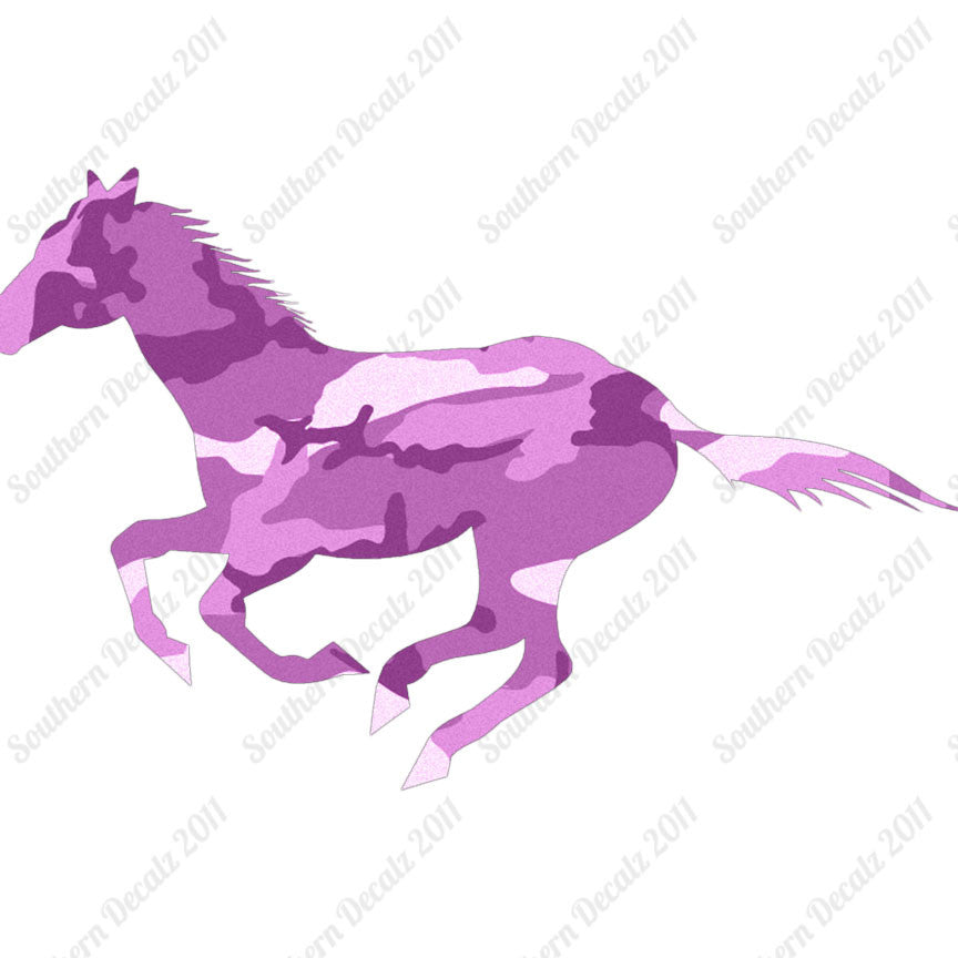 Running Horse Mustang Stallion