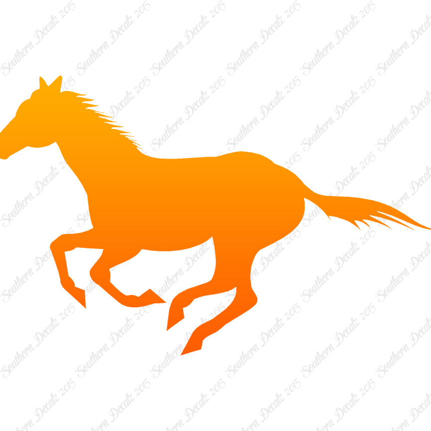 Running Horse Mustang Stallion