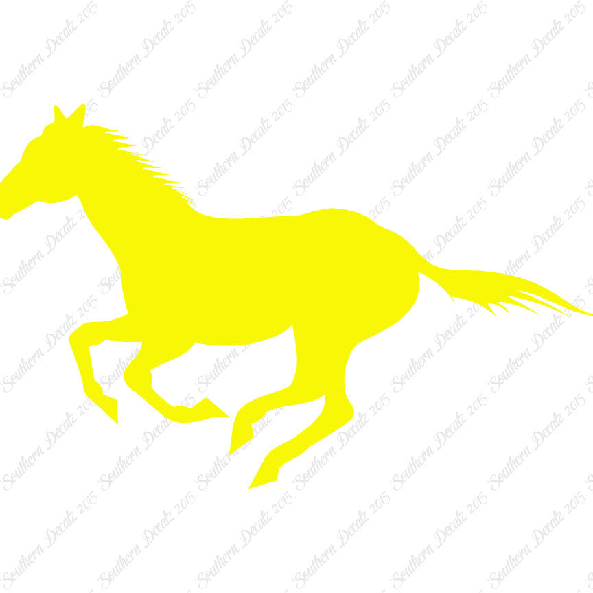 Running Horse Mustang Stallion