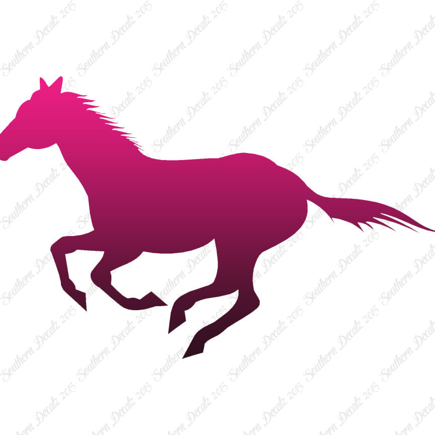 Running Horse Mustang Stallion