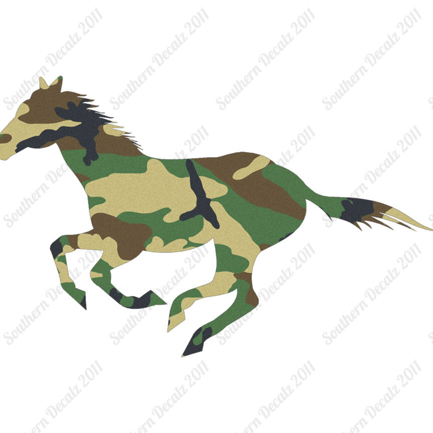Running Horse Mustang Stallion