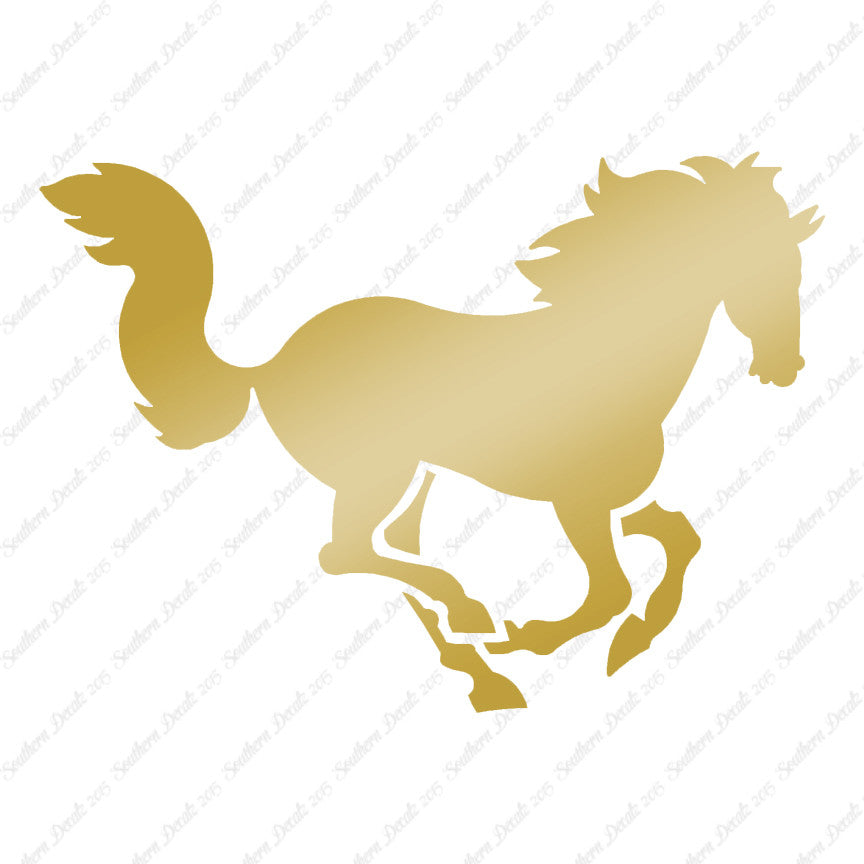 Horse Galloping Mustang Stallion