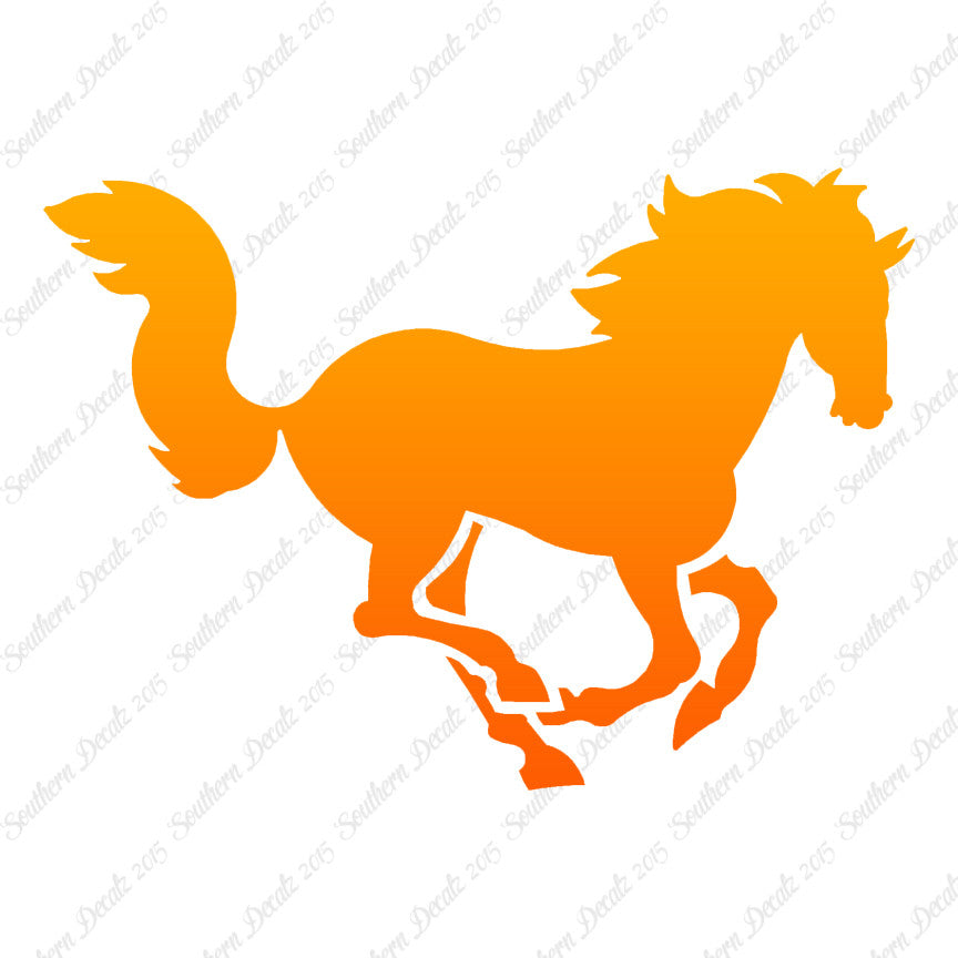 Horse Galloping Mustang Stallion