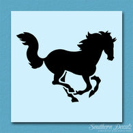 Horse Galloping Mustang Stallion