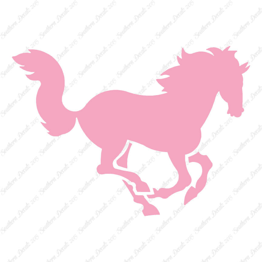 Horse Galloping Mustang Stallion