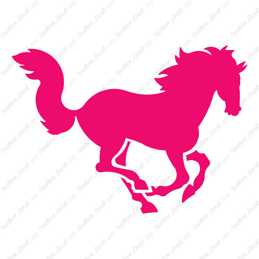 Horse Galloping Mustang Stallion