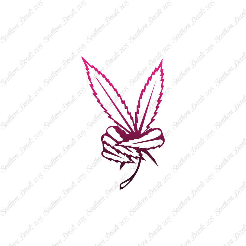 Marijuana Peace Sign