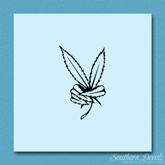 Marijuana Peace Sign