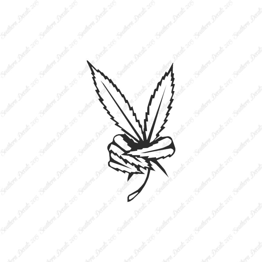 Marijuana Peace Sign