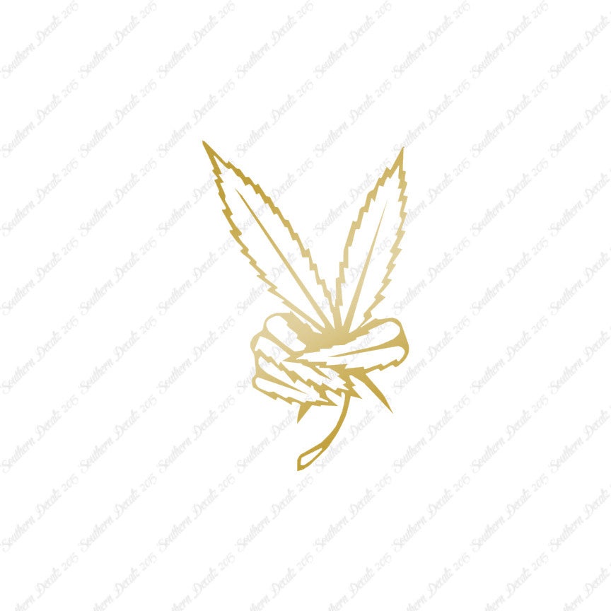 Marijuana Peace Sign