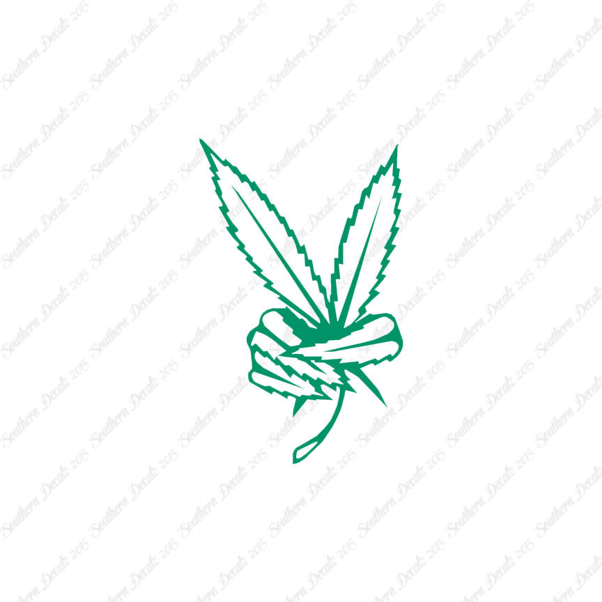 Marijuana Peace Sign
