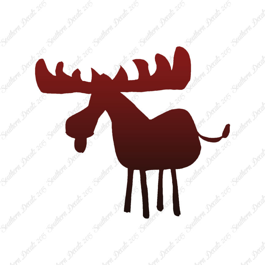 Moose Drawing Antler