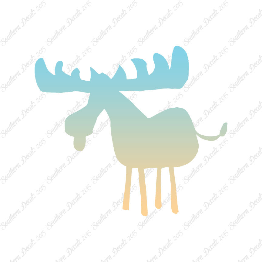 Moose Drawing Antler