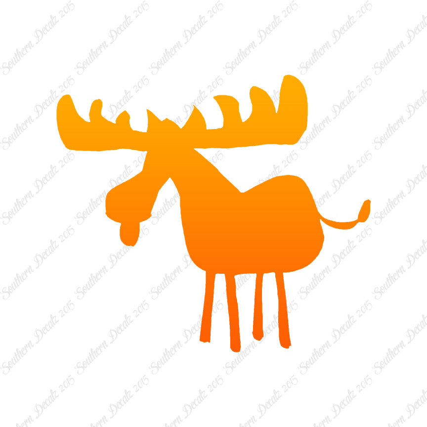 Moose Drawing Antler