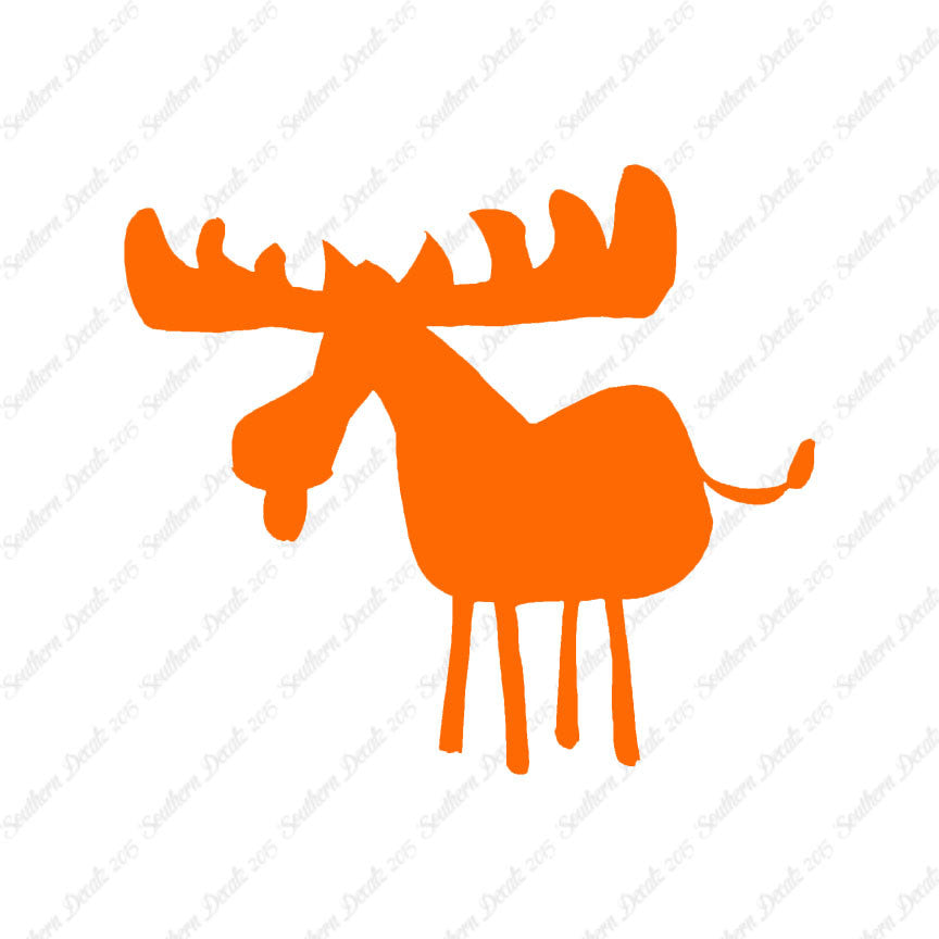 Moose Drawing Antler