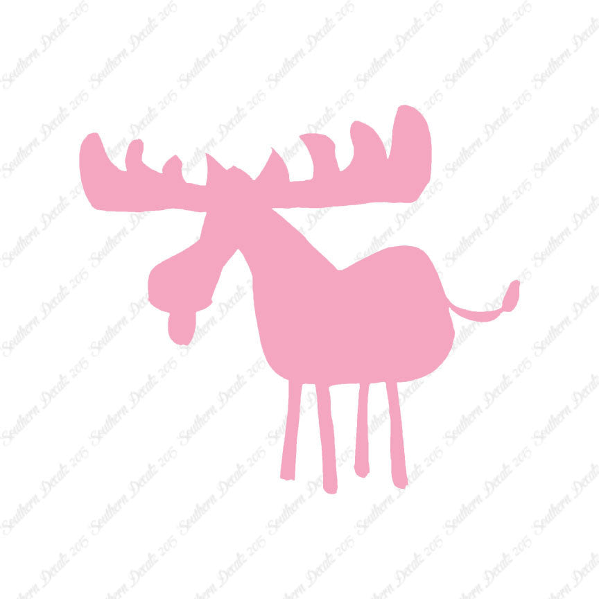 Moose Drawing Antler