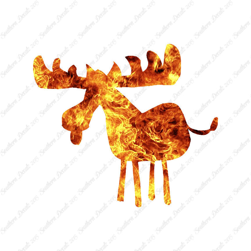 Moose Drawing Antler