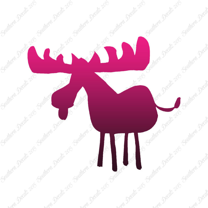 Moose Drawing Antler