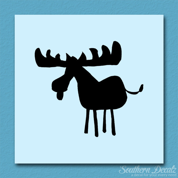 Moose Drawing Antler