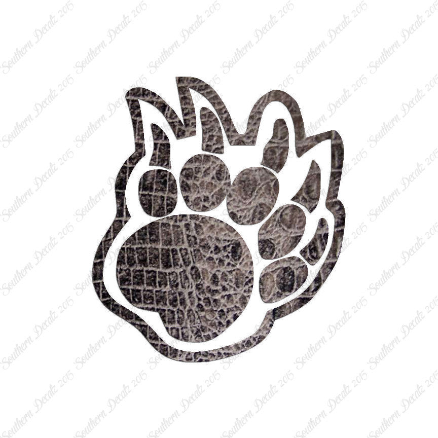 Bear Claw Paw Print