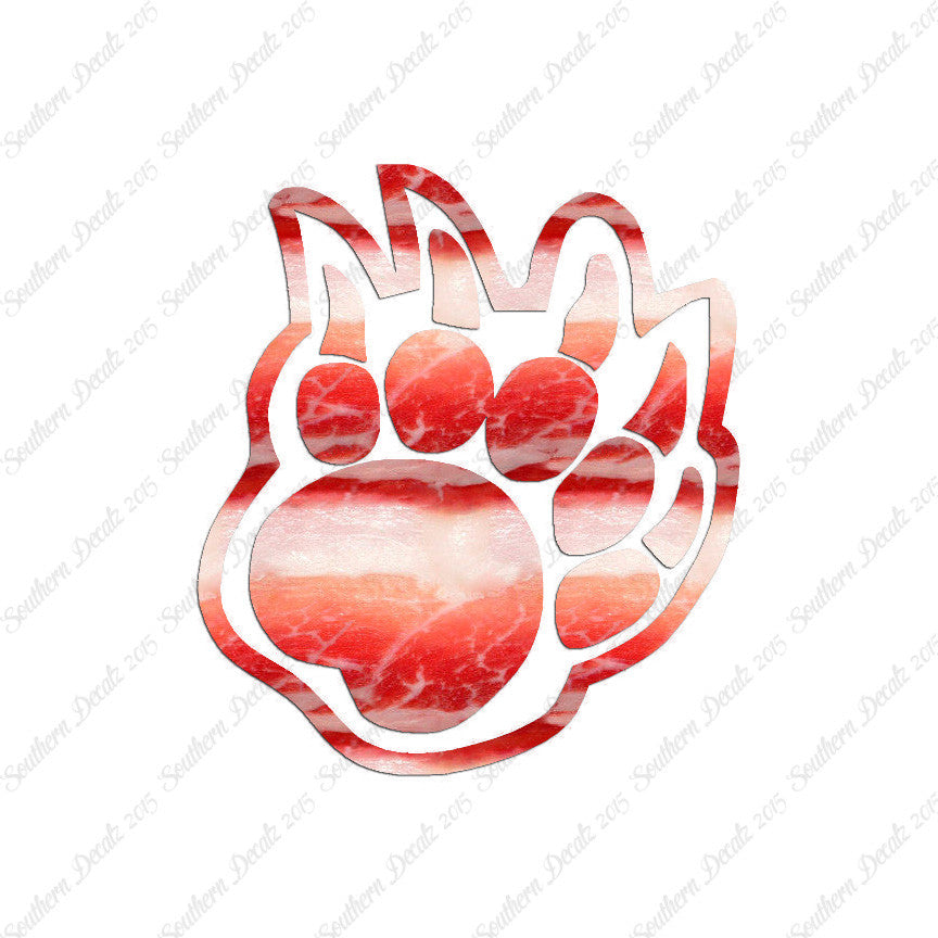 Bear Claw Paw Print