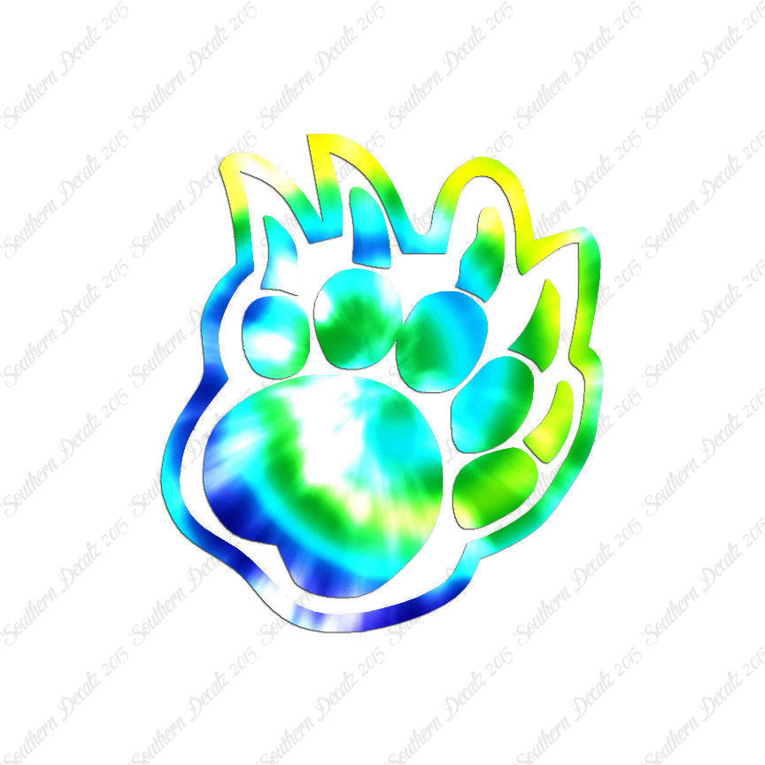 Bear Claw Paw Print