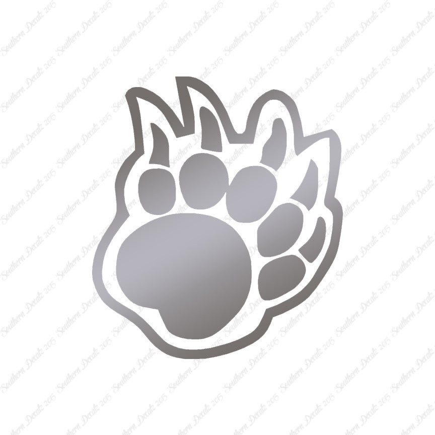 Bear Claw Paw Print