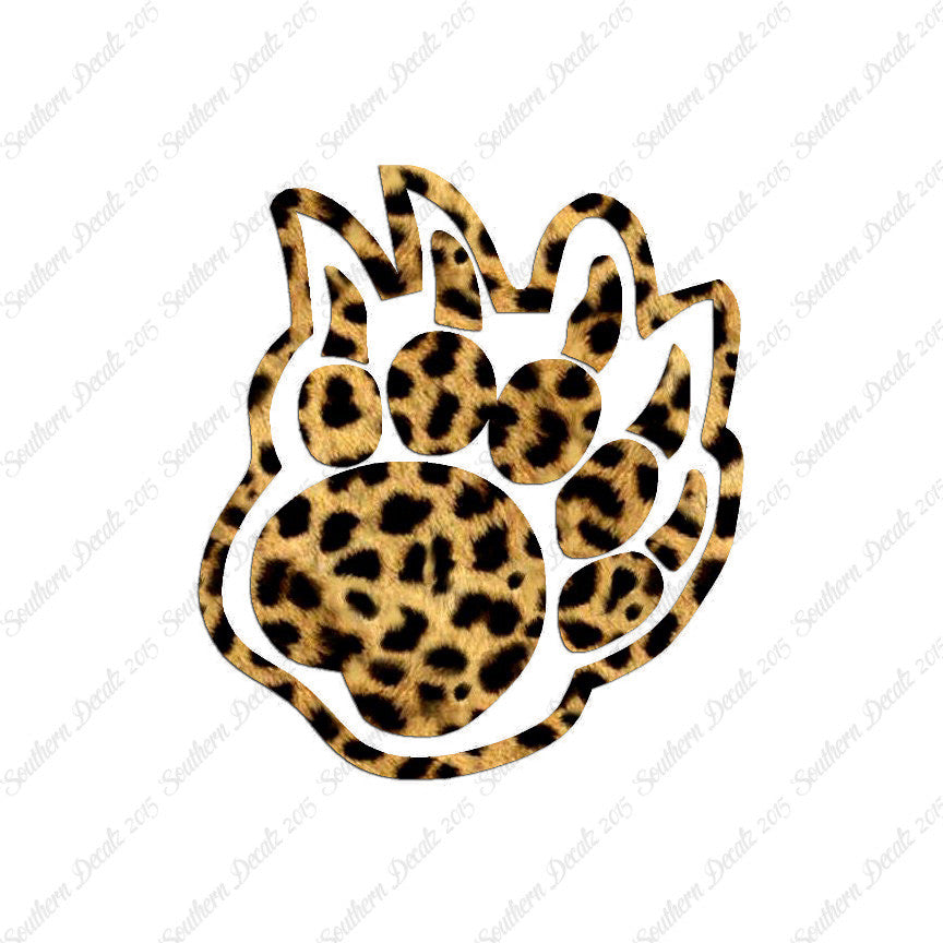 Bear Claw Paw Print