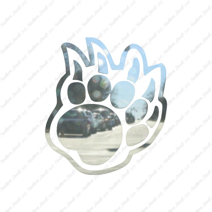 Bear Claw Paw Print