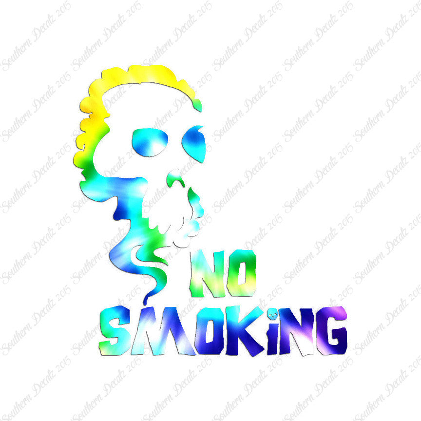 No Smoking Death Skull