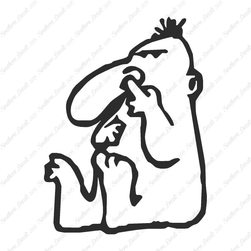 Nose Pick Funny Drawing