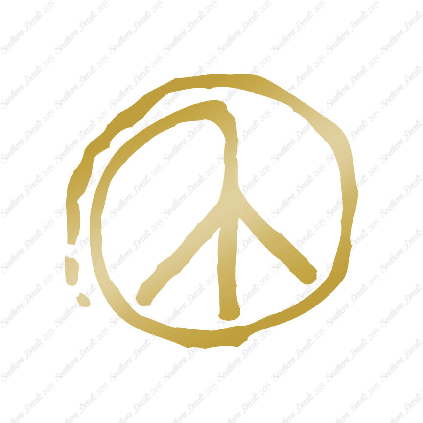 Peace Sign Paint
