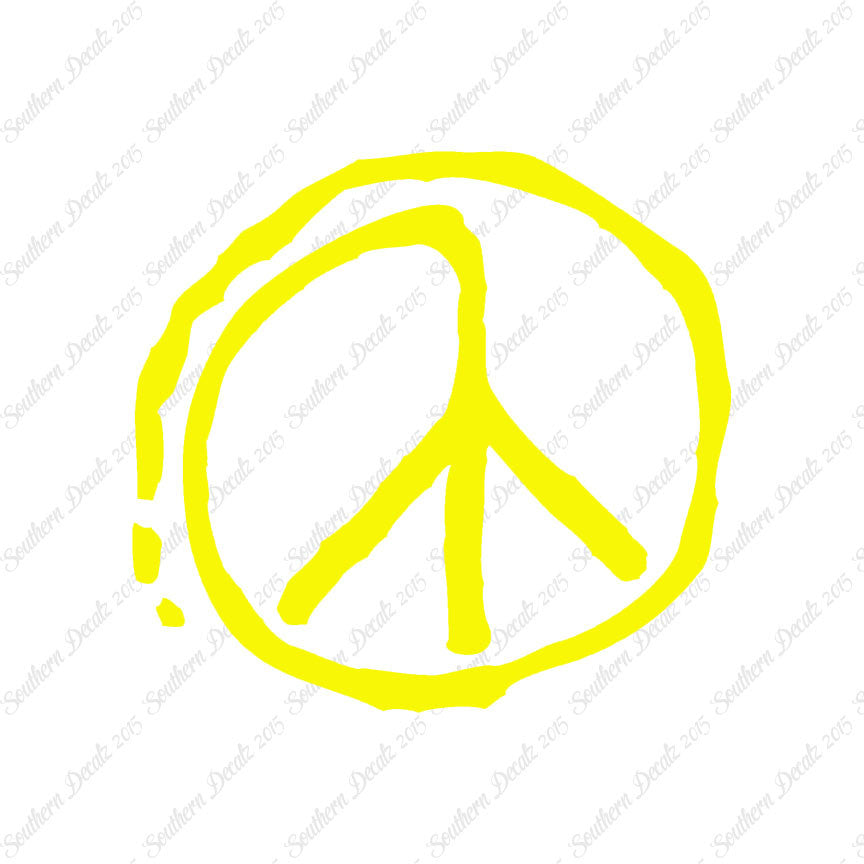 Peace Sign Paint