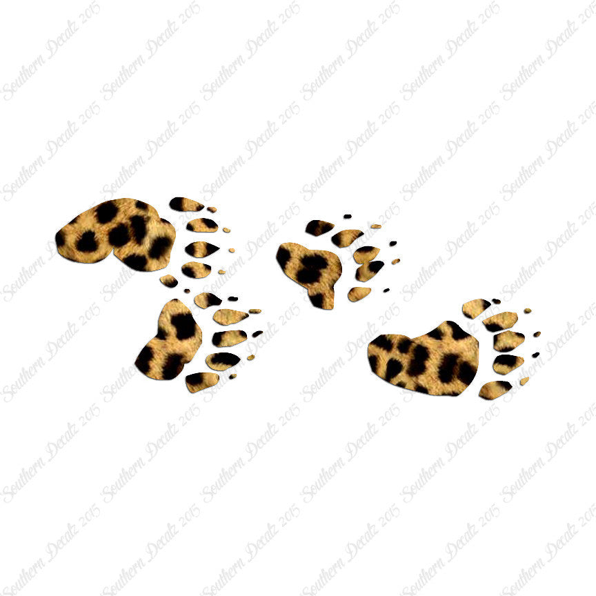 Bear Tracks Paw Print