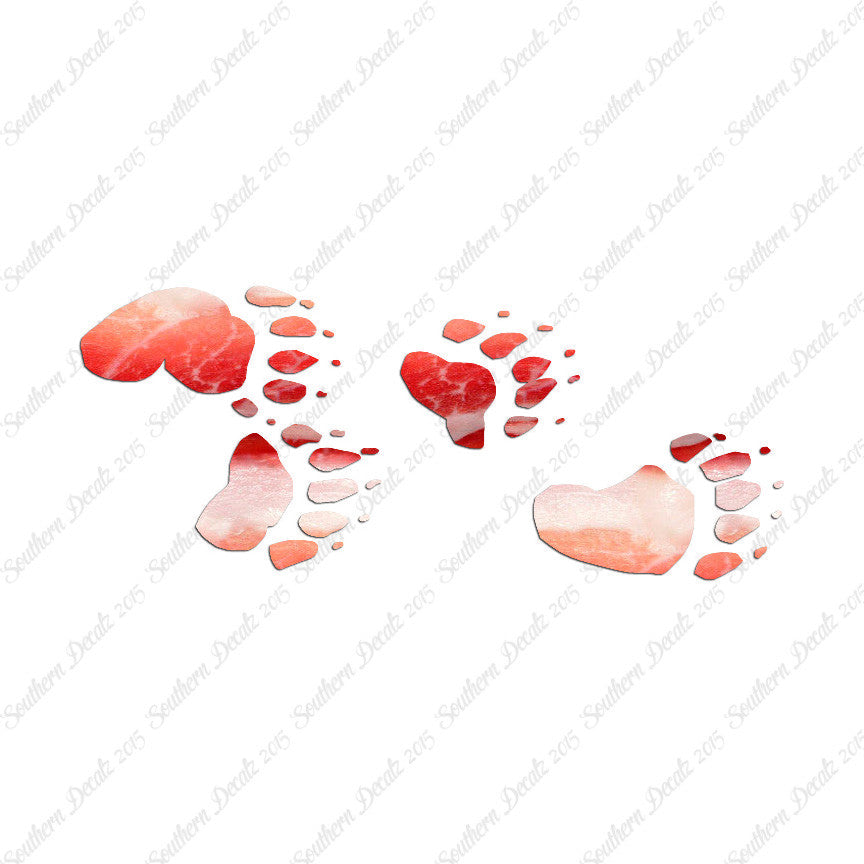Bear Tracks Paw Print