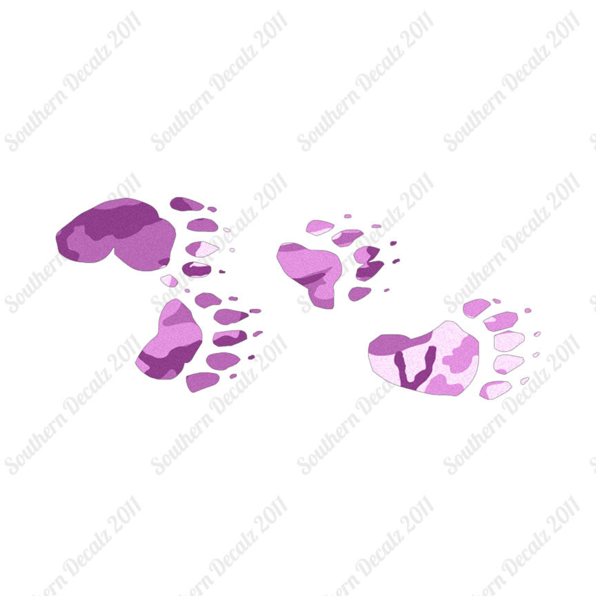 Bear Tracks Paw Print