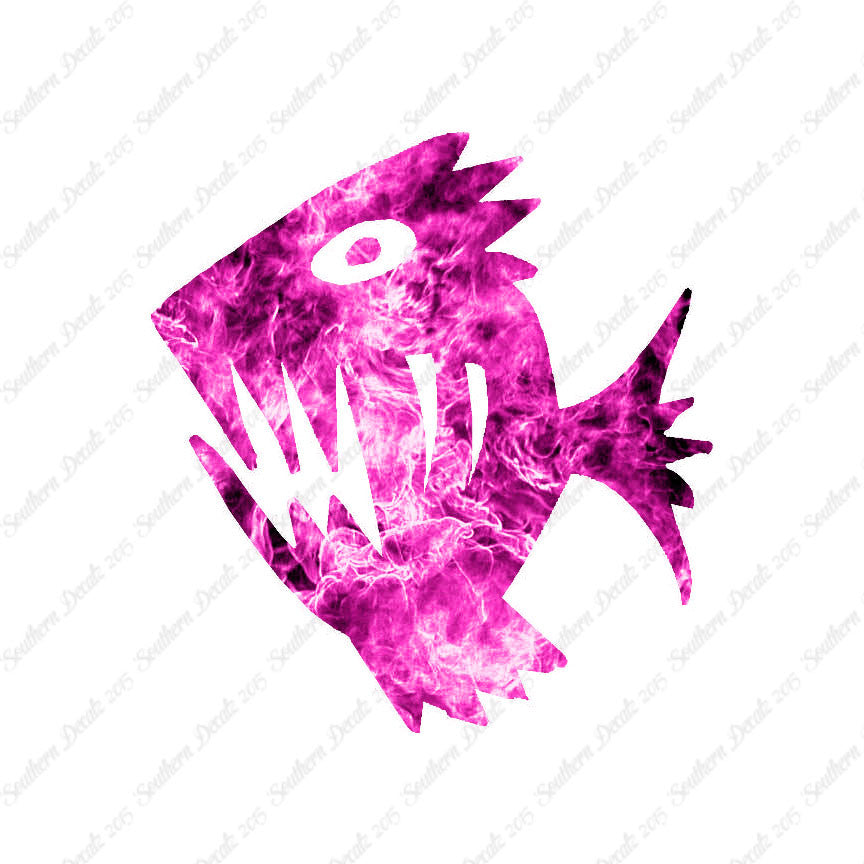 Piranha Fish Art Scary