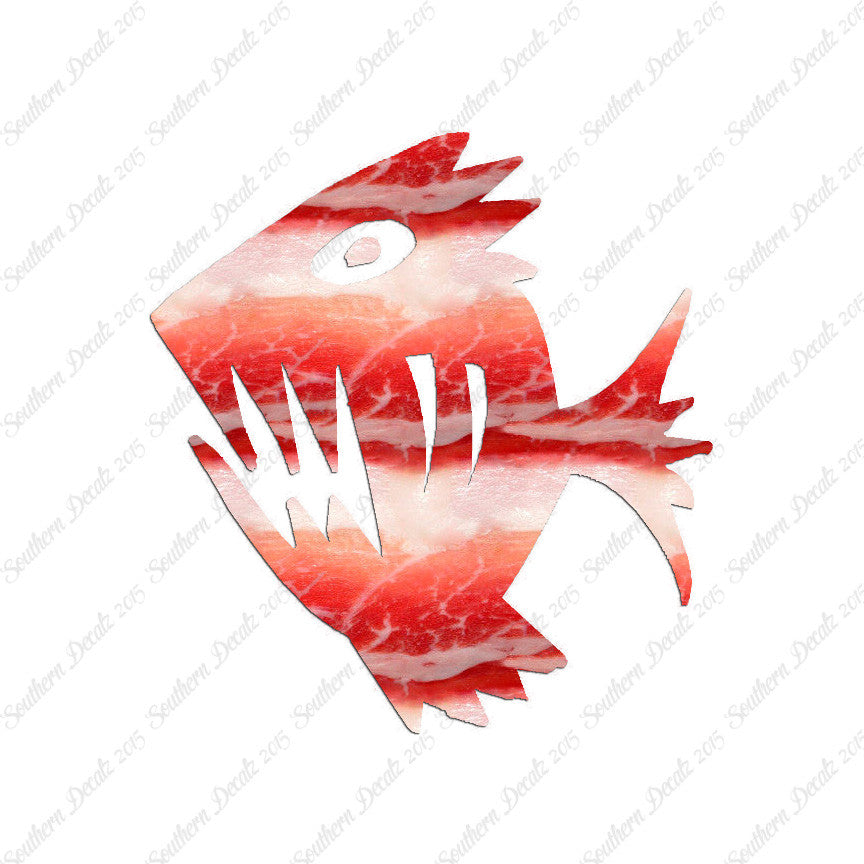 Piranha Fish Art Scary