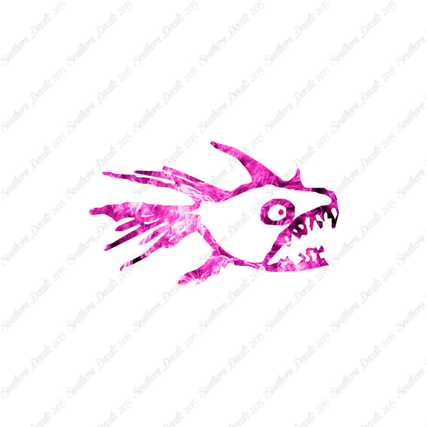 Piranha Fish Art