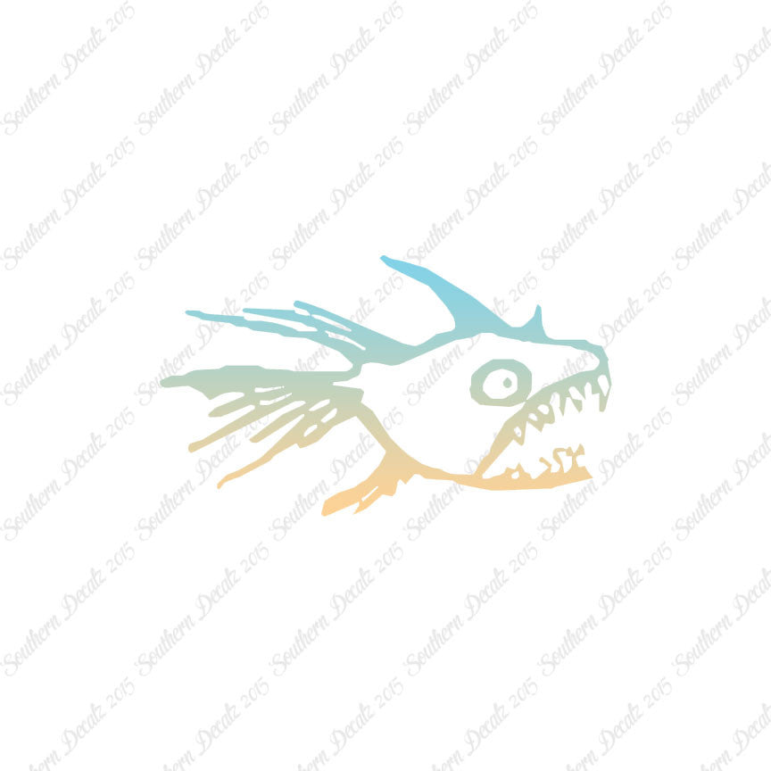 Piranha Fish Art